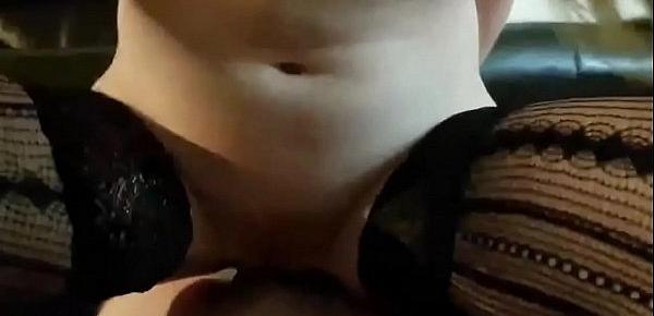  shameless teen with big boobs sucks cock and gets huge facial